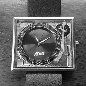FLUD DJ Turntable Record Player Watch